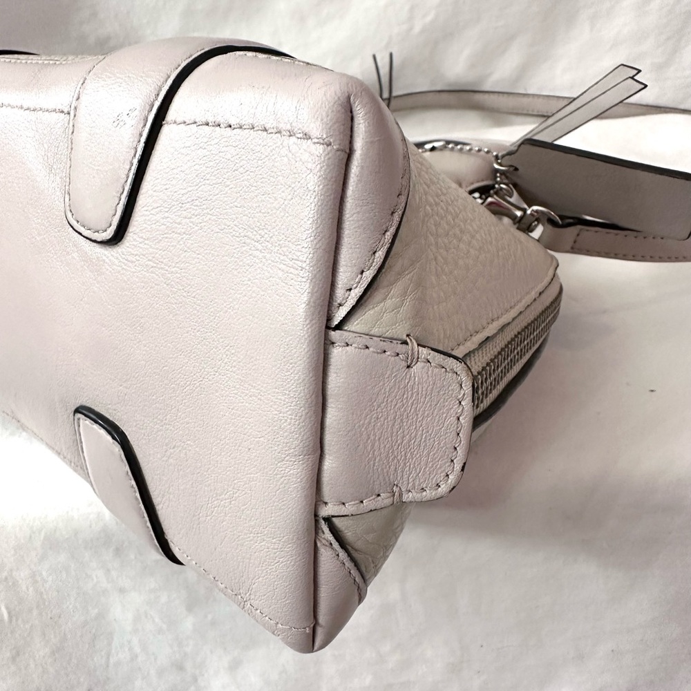 Coach Rare Color Bleecker Mini Preston 30143 Pebbled Leather - Picture 10 of 16